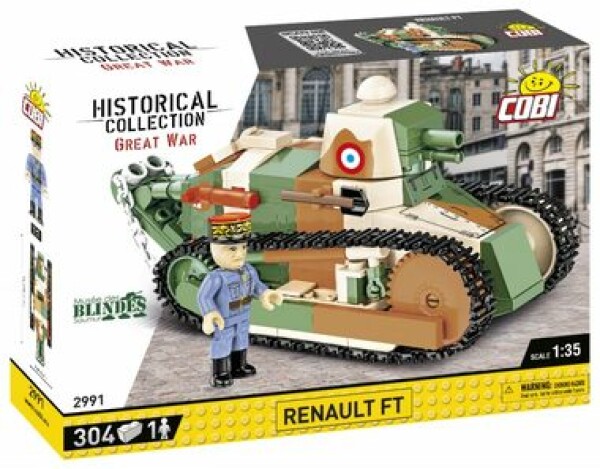 Cobi 2991 Ľahký tank RENAULT FT