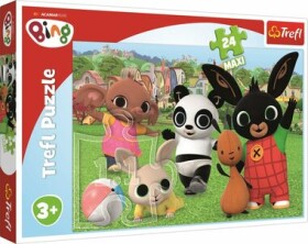 Trefl - Puzzle - Bing Bunny Zábava v parku MAXI