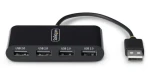 StarTech ST4200MINI2-USB-HUB / USB hub / 4 porty / USB 2.0 / čierna (ST4200MINI2-USB-HUB)