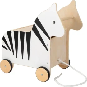 Small Foot Box na hračky ZEBRA „Wildlife“ / od 12 mesiacov (LE12425)