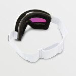Snowboardové okuliare Volcom Garden Matte White/Pink Chrome s UV ochranou Pink (VG0122101) Jedna velikost