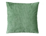 Dekoračný vankúš Chenille Cross 45x45 cm, zelený%