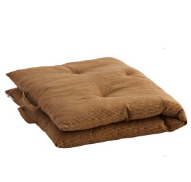 MADAM STOLTZ Bavlnený matrac Sugar Almond Striped 60 × 100 cm