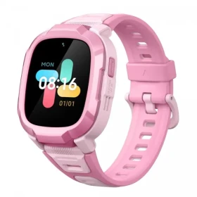 Detské múdre hodinky P6 ružové / Detské hodinky / 4G LTE (MIBAC_P6/PE)
