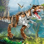 Mamido Stavebné kocky sada mega figúrka 2111 dielikov dinosaurus rex gigant