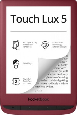 PocketBook Touch Lux 5 (PB628-R-WW-B)