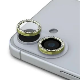 Guess FIXED Glliter Ochrana Šošoviek pre iPhone 16/16 PLUS Gold (57983123487)