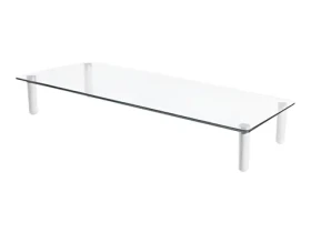 Digitus DA-90358 transparentný / Podstavec pod monitor / sklo / do 32" / nosnosť 20 kg (DA-90358)