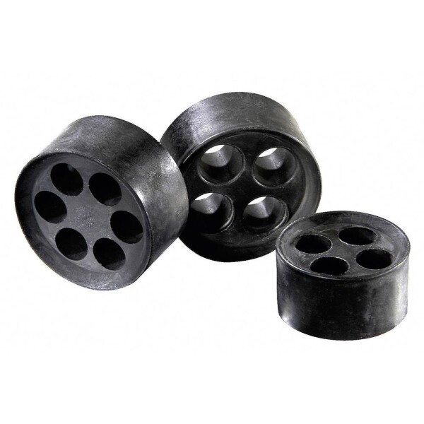 Wiska MFD 63/03/065 N/A M63 3 x 5 - 6.5 mm elastomer čierna 1 ks; 10101201
