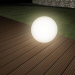 Heitronic solárne dekoračné osvetlenie Boule 35419 guľa LED 0.2 W neutrálna biela biela; 35419