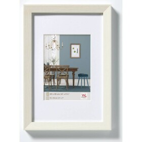 Walther+ design EF040W vymeniteľný fotorámček Formát papiera: 20 x 27 cm biela; EF040W