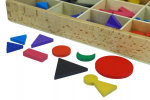 Moyo Montessori Moyo Montessori Drevené gramatické symboly s krabičkou