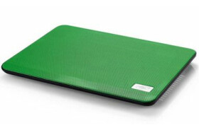 DEEPCOOL N17 / chladenie pre notebook / chladiaca podložka / pre 14 a menší / zelený (N17 GREEN)