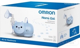 Omron Nami (C303K) modrá / Detský kompresorový inhalátor / zásobník 12 ml (4015672112452)