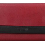 Dámska kožená peňaženka Lagen 50400 Red/Black