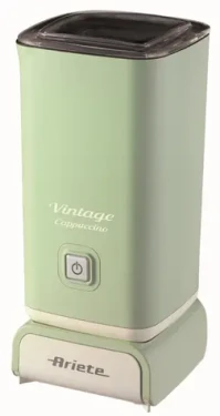 Ariete 2878 Vintage Cappuccino zelená / penič mlieka / 500 W / 250 ml / 2 funkcie (8003705113961)