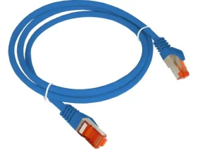 AVIZIO KKS6NIE0.5 modrá / Patch kábel / Cat6 / F/UTP / RJ-45 / 0,5 m (KKS6NIE0.5)