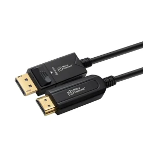 MicroConnect Premium Optic Fiber Kábel DisplayPort 1.4 (M) - HDMI 2.0 (M) 15m čierna (DP-HDMI-1500V1.4OP)