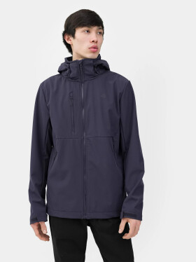 Pánska bunda softshell 4FSS23TSOFM044-31S tmavo modrá 4F