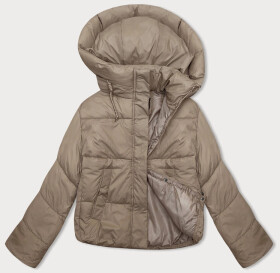 Béžová dámska zimná páperová bunda J Style (16M9188-62) odstíny béžové S (36)