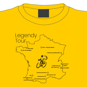 Tričko Ikonická Tour de France, XL
