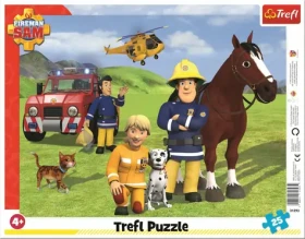 Trefl - Puzzle - Požiarnik Sam: Na hliadke