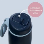 B.box Nerezová termoska na pitie so slamkou 690 ml - Midnight EUR