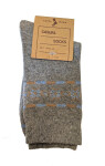 Dámske teplé ponožky vzor 37761 - Wik 35-38 tělová