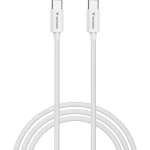 Verbatim Essentials Sync Charge biela / Kábel USB-C / USB-C na USB-C / 100 W / 3 m (32409)