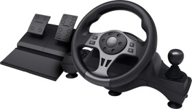 Trust Trust GXT 289 Movi Čierny USB Kierownica + pedały Nintendo Switch, PlayStation 4, Xbox One S, Xbox One X, Xbox Series S, Xbox Series X