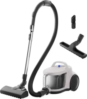 AEG AL 51C2SW biela / Podlahový vysávač / 230 V / Otočné ovládanie / 78 dB (AL51C2SW)