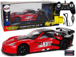 Mamido R/C 1/18 Corvette C6 športové vozidlo. R Červená 2,4 g Svetlo