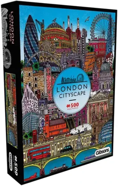 GIBSONS Puzzle Pohľad na Londýn