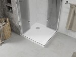MEXEN/S - Lima Duo sprchovací kút 90x90, transparent, chróm + vanička so sifónom 856-090-090-01-02-4010