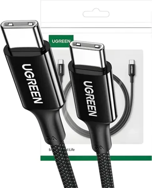 Ugreen Kábel USB-C - USB-C čierna / Kábel USB-C / USB-C (M) - USB-C (M) (20478)