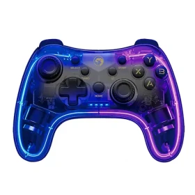 Marvo GHOST 40 transparentný / Bezdrôtový herný ovládač / pre PC / PS3/4 / Android iOS / RGB (GT-88)