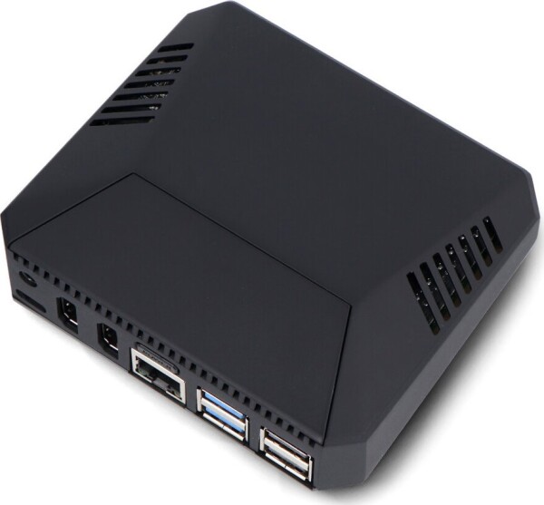 Argon40 Obudowa Argon ONE V3 do Raspberry Pi 5 - z ventilátorem i radiatorem - aluminiowa - Čierna}