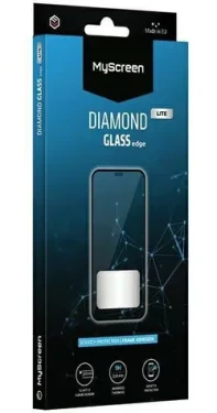MyScreen Diamond Glass Edge Lite FG čierna / Ochranné sklo / Oppo A6i 5G / Full Glue (MD10683 DGLFG)