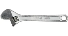 Vorel Kľúč nastaviteľný 250mm / Nastaviteľný kľúč / rozovretie čeľustí 30mm / chrómovaná oceľ (TO-54062)