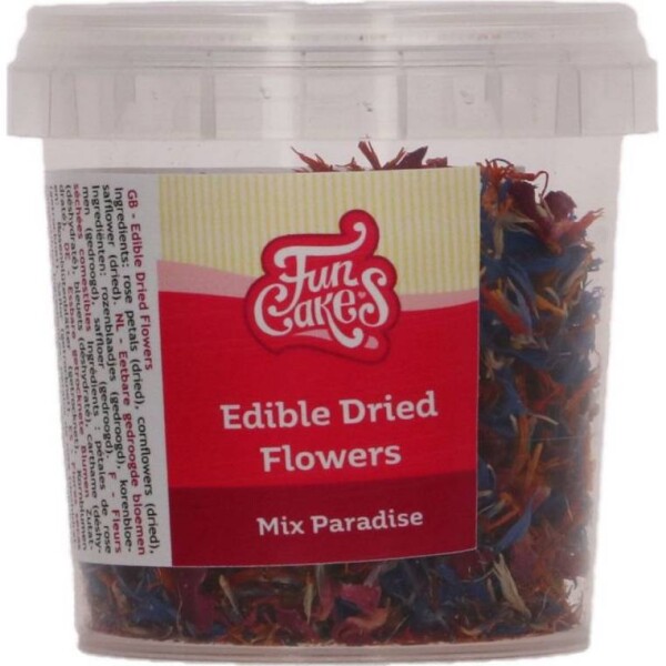 Sušené jedlé kvety 5 g mix Paradise - FunCakes - FunCakes