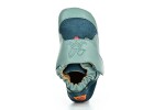 Affenzahn Krabbelschuh Leder Crawly Bunny Petrol barefoot capáčky 23 EUR