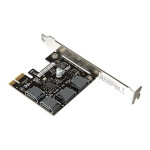 Asus Adaptér PCIe x1 na 4X SATA (90MC0AZ0-M0ECY0)