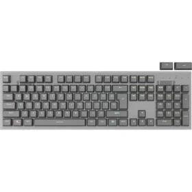 Genesis Lead 300 Double Shot Keycaps sivá / sada náhradných klávesov / 106 ks (NAG-2004)