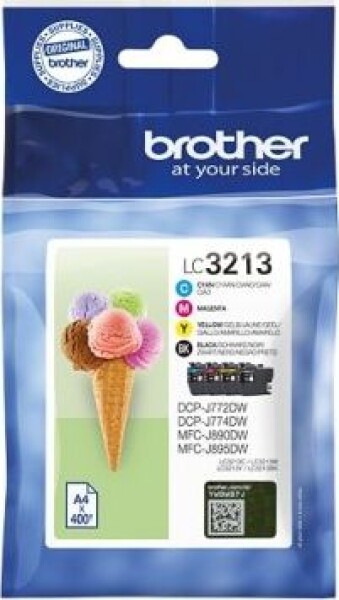 Brother Toner originálny Ink LC-12EBK Black - LC12EBK