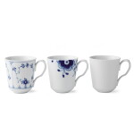 Royal Copenhagen Porcelánové hrnčeky Gifts With History 380 ml – set 3 ks