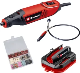 Einhell TC-MT 150 E čierna/červená / Brúska a gravírovací nástroj / 150W / 10000-35000 ot/min (4419380)