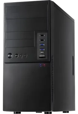 Inter-tech IT-6865 čierna / Skriňa / micro ATX / 2x USB 3.2 / USB-C / čítačka kariet (88881304)