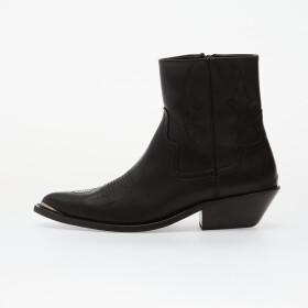 Tenisky REPRESENT Michael Zip Boot Leather Black EUR 43
