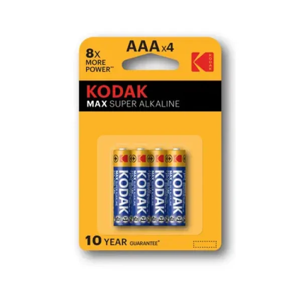 Kodak MAX alkalická batéria AAA (blister) 4ks / dopredaj (30952812)