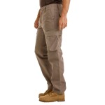Bushman Pánske canvasové nohavice Lincoln III, khaki 60